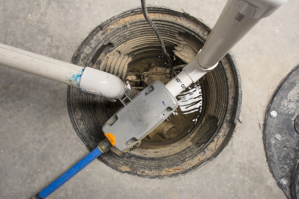 Keep water away from your home by installing a sump pump for regular use!