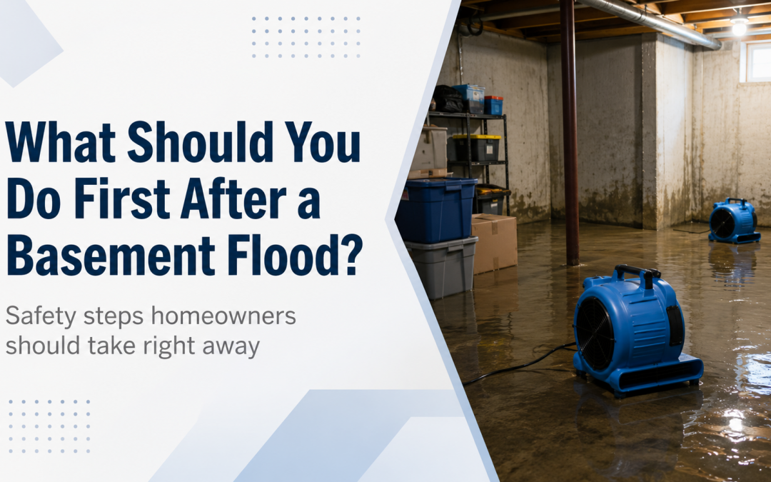 What Are the First Steps After Basement Water Damage?