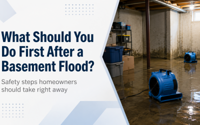 What Are the First Steps After Basement Water Damage?