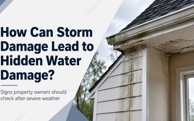 What Are the Signs of Hidden Water Damage After a Storm?