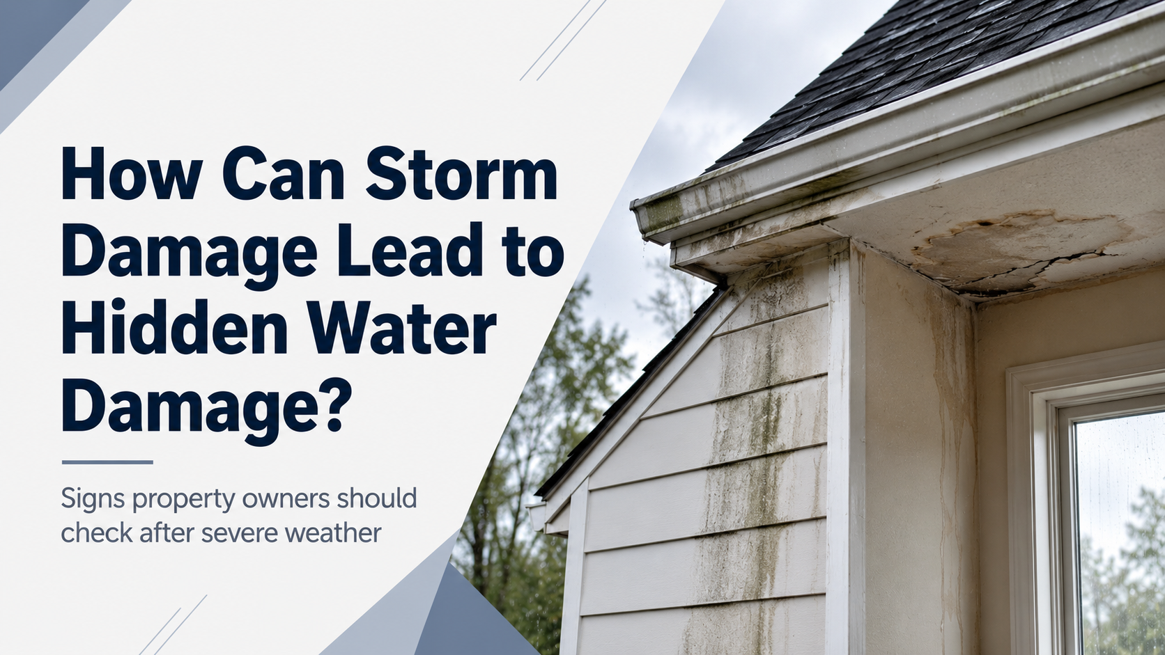 What Are the Signs of Hidden Water Damage After a Storms What Are the Signs of Hidden Water Damage After a Storms