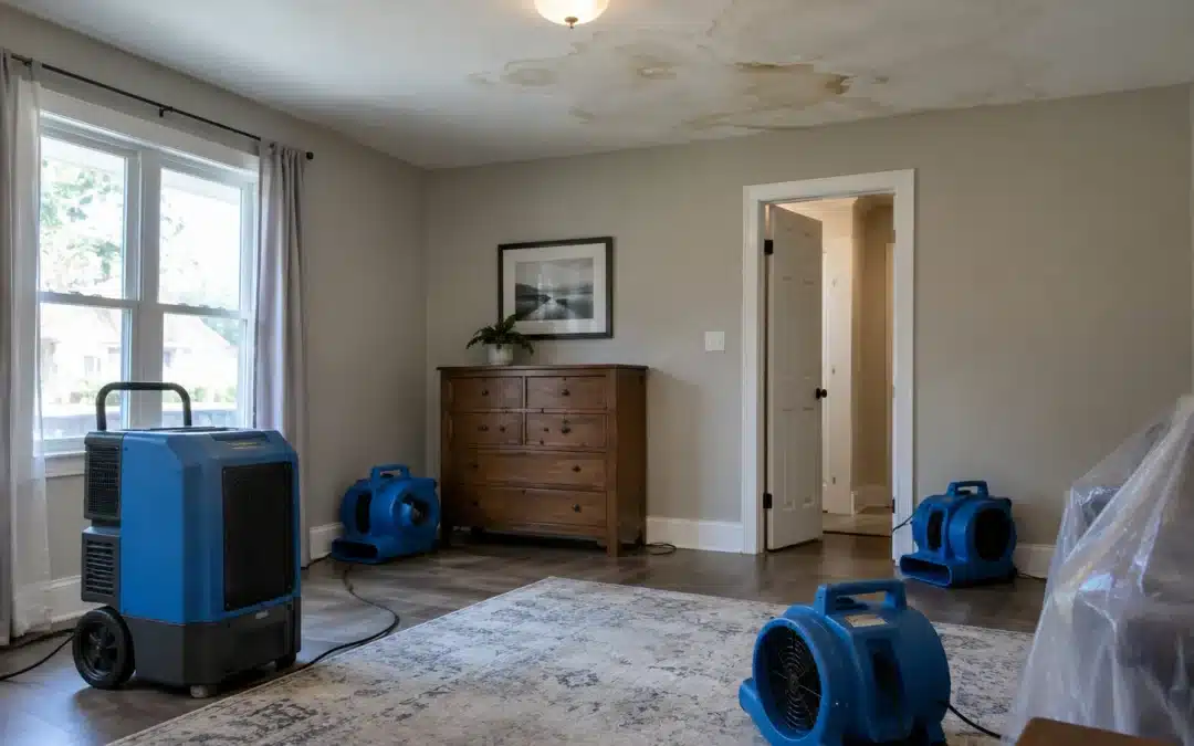 Can a Water-Damaged Ceiling Be Dried, or Does the Drywall Need to Be Replaced?